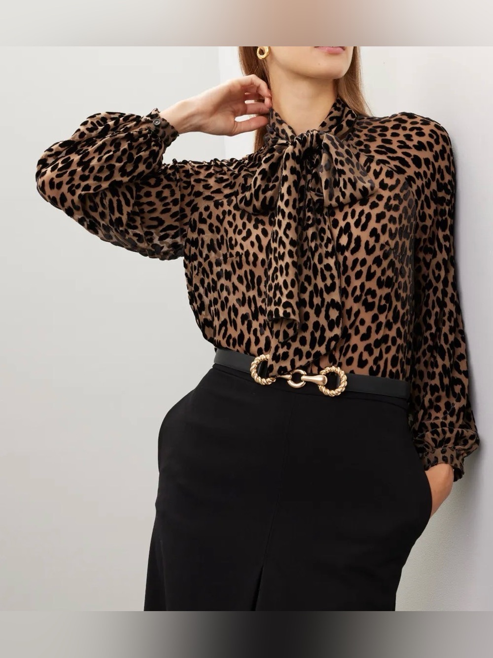 Kate Spade New York - Modern Leopard Shirt - Picture 2 of 13